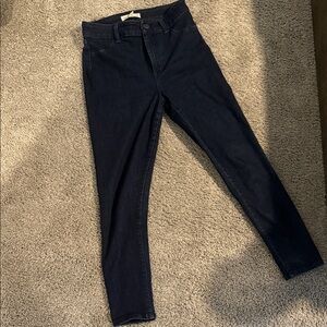 Current/Elliott Women's Deep Indigo Skinny Jeans